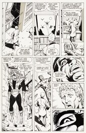 George Perez - The New Titans - T59 p.20 - Comic Strip