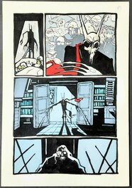 Ted McKeever - Batman - Nosferatu - Planche originale
