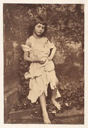 Alice Liddell photographié par Lewis Carroll.