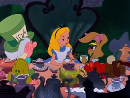 Alice vue par Walt Disney.