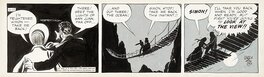 Warren Tufts - Casey Ruggles Daily Comic Strip - Planche originale