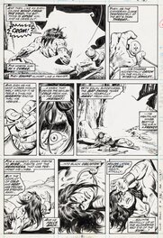 John Buscema - Conan the Barbarian - Les créatures de Nergal - #30 p.6 - Planche originale