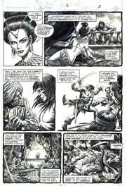 John Buscema - Savage Sword of Conan #67 Pg. 3 - Planche originale