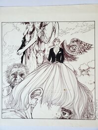 Makyo - GRIMION GANT DE CUIR illustration originale - Illustration originale
