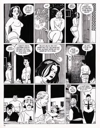 Jaime Hernandez - Love and Rockets #40, pg. 12 - Comic Strip