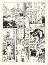 Jacques Tardi - Nestor Burma - 120 rue de la Gare - Comic Strip