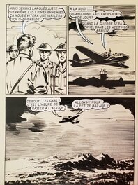 Jean-Paul Decoudun - TEMERAIRE n°107 ARME ANTI CHAR planche originale - Comic Strip