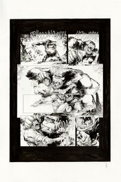 Virginie Augustin - Conan le Cimmérien tome 6 - planche originale 50 - Comic Strip