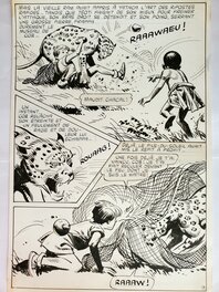 Comic Strip - YACATA (Fils-du-Soleil) n°12 LE DIEU AU MASQUE DE SERPENT planche originale