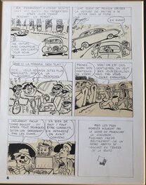 René Pellos - Les Pieds Nickelés détectives privés - Comic Strip