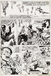 George Evans - War is Hell - The duty of a man - T14 p.3 - Planche originale