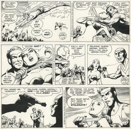 Dan Barry - Flash Gordon 3 consecutive Daily Strips (1988) Dan Barry - Flash Gordon 3 consecutive Daily Strips (1988)