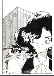 Kei Ikeda - Planche originale manga Hôtel Monogatori - Planche originale