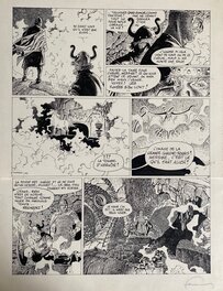 Comic Strip - Sigurd - Planche 37 des Tours du Bois Maury - Hermann