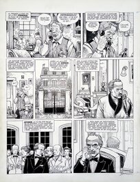 Comic Strip - Bilal - Phalanges de l’Ordre Noir - triptyque 9/10/11