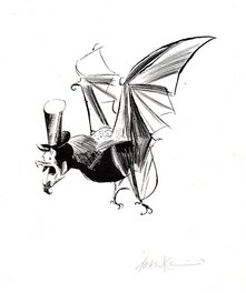Dave McKean - Ray bradbury, dave mckean THE HOMECOMING book illustration - Illustration originale