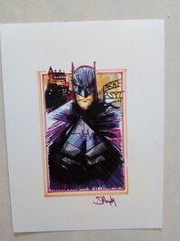 Sean Murphy - Planche originale batman en couleur / sean gordon murphy - Illustration originale