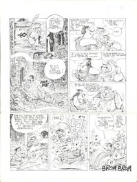 Philippe Bercovici - Philippe Bercovici - Planche Kostar Le magnifique - Comic Strip