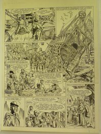 Fred & Liliane Funcken - Chevalier blanc - L'Héritier de la horde d'or - Planche 25 - Comic Strip