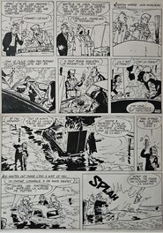 Comic Strip - 1959 - Gil Jourdan : La voiture immergée *