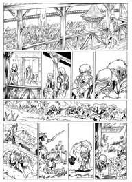 Stéphane Bileau - Elfes t13 page 31 - Comic Strip