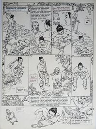 Vink - BINH LA SAUTERELLE dans DERRIERE LA HAIE DE BAMBOUS - Comic Strip