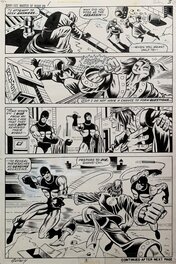 Paul Gulacy - Paul Gulacy/ Dan Adkins - Giant-Size Master of Kung Fu #1 PG. 3 - 1974 - SIGNED - Œuvre originale