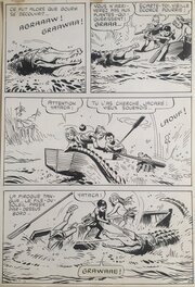 Planche originale - Tacconi, Yacata#7, le complot des tueurs, planche n°29, 1969.