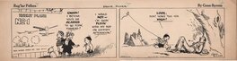 Gene Byrnes - Reg'lar Fellers  "Brave Flyer" - 1936 - Comic Strip