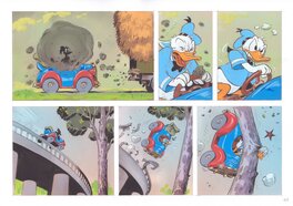 Comic Strip - Les Vacances de Donald