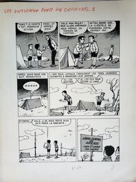 Pierre Lacroix - LES JUMEAUX FONT DU CAMPING - Comic Strip