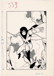 Jiro Kuwata - Yellow Gloves X - Original Illustration