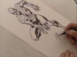 John Romita signing John Romita signing