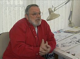 John Romita during the interview John Romita during the interview