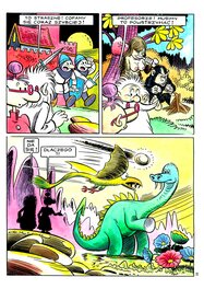 Comic Strip - Big ZNIK - Aventures du professeur Nerwosolek / Przygody Profesorka Nerwosolka Page 5 first version
