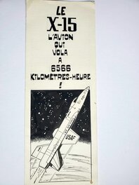 Guy Lehideux - LE  X-15 - Original Illustration