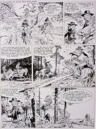 Hermann - Comanche-T4 Le ciel est rouge sur Laramie, planche n° 31. - Comic Strip