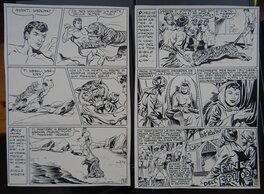Augusto Pedrazza - Akim Gigante n°94 "Tigre reale" - 1956 - Comic Strip