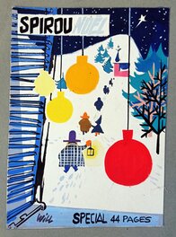 Will - Spécial Noël 1957 - Illustration originale