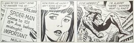 Larry Lieber - The Amazing Spider-Man: Newspaper Comic Strip - 22/10/1990 - Planche originale