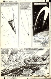 Gene Colan - Captain Marvel 4 Page 9 - Planche originale