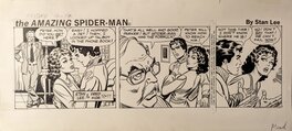 Planche originale - The Amazing Spider-Man: Newspaper Comic Strip - 17/12/1982