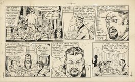 André Gaudelette - Line et les timbres volants - Comic Strip