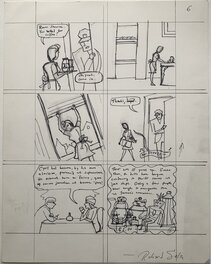 Richard Sala - Richard Sala - The Chuckling Whatsit - p061 prelim - Original art
