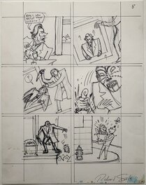 Richard Sala - Richard Sala - The Chuckling Whatsit - p063 prelim - Original art