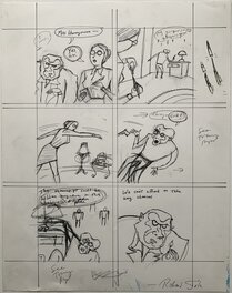 Richard Sala - Richard Sala - The Chuckling Whatsit - p082 prelim - Original art