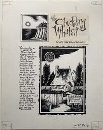 Planche originale - Richard Sala - The Chuckling Whatsit - p093-094