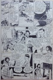 Robert Gigi - Gigi Planche originale 11 Scarlett Dream L'inconnu de Hong-Kong , top planche signée - Bd Dargaud 1979 - Comic Strip