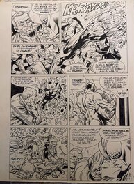 Planche originale - Mitton, Mikros, Planche n°40, Titans#49. 1983