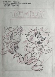 Walter Carzon - Tom & Jerry (In Mouse Attacks, 2000) - Original Illustration